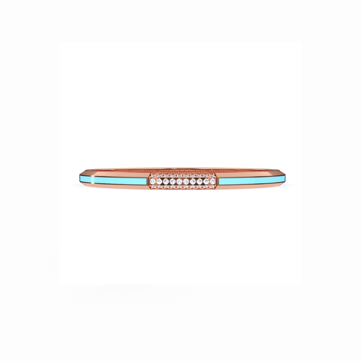 Antique Round Diamond Bangle For Women